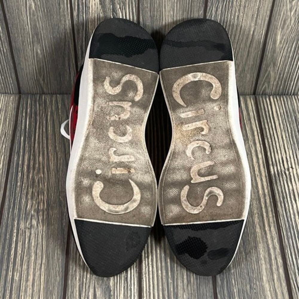 Circus Sam Edelman Women Georgina Fashion Sneakers Shoes Red White Blue Sz 9 - Picture 7 of 9